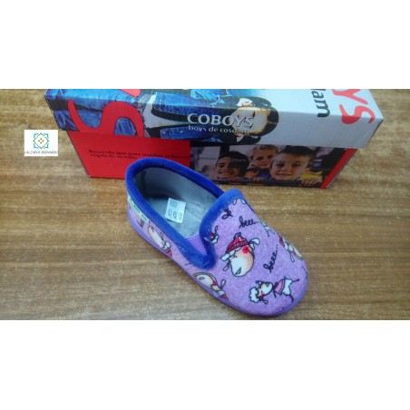 zapatilla gitta lila