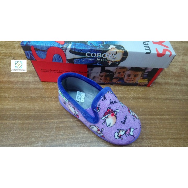 zapatilla gitta lila