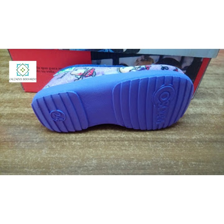 zapatilla gitta lila