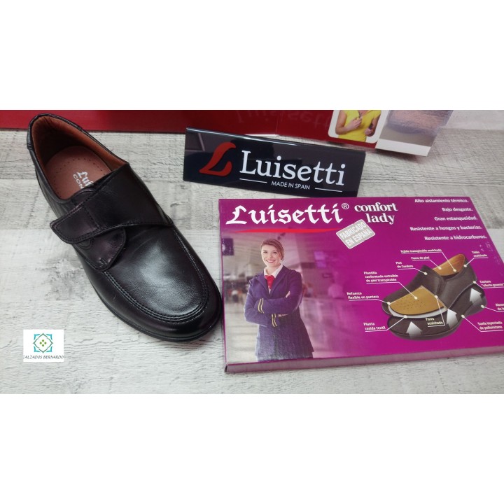 Luisetti velcro piso poliuretano profesional tallas 35 al 41