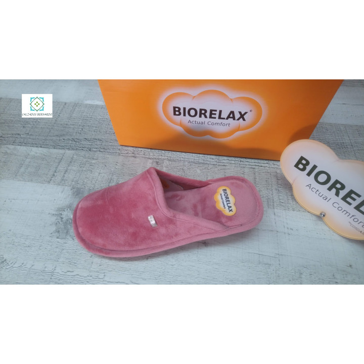 Zapatilla biorelax marino,beig,salmon o Fuxia 1867 cuña