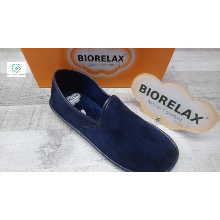 Biorelax man blue or brown closed heel
