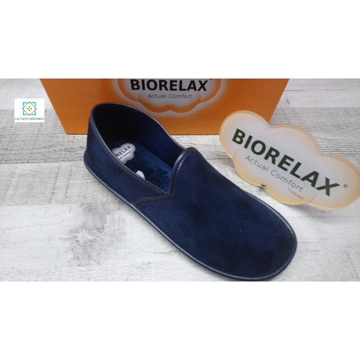 Biorelax man blue or brown closed heel