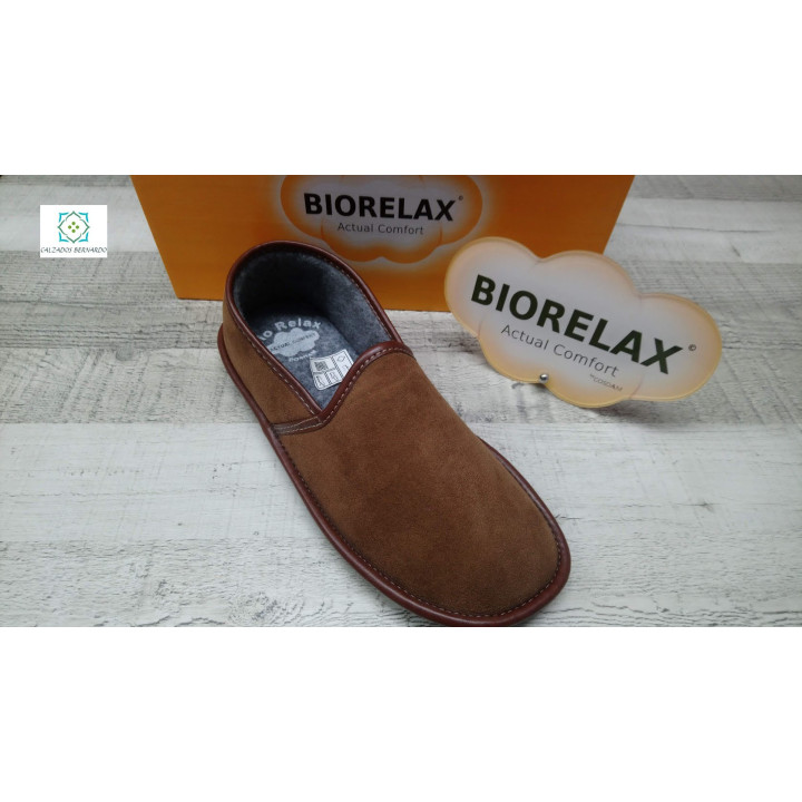 Biorelax uomo tacco chiuso blu o marrone