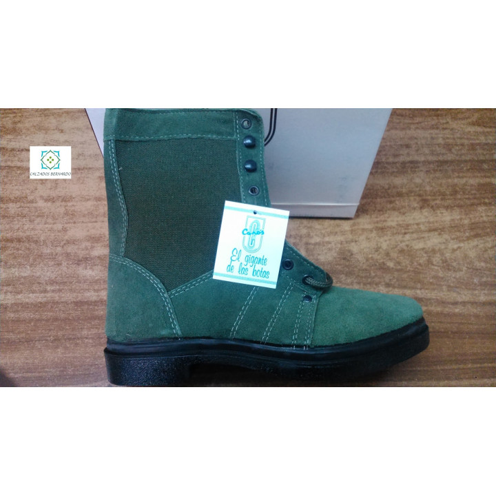 Botte haute chasseur grise