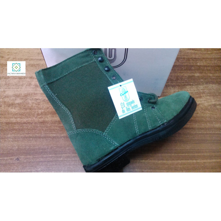 Botte haute chasseur grise