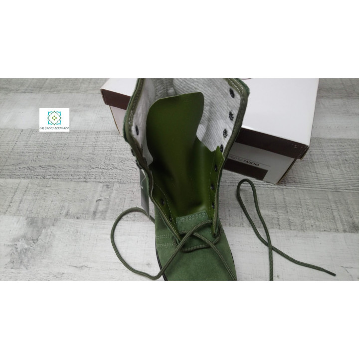 Botte haute chasseur grise