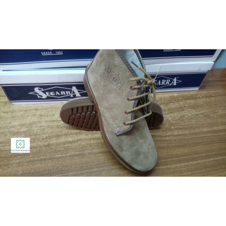 botte en daim segarra