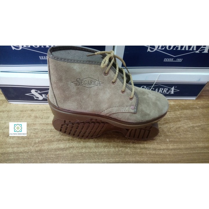 botte en daim segarra