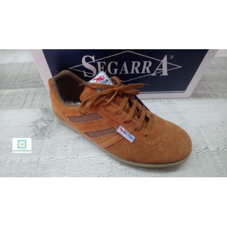 Deportivo Segarra brown suede leather