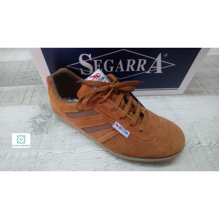Croûte de cuir marron Segarra sportive