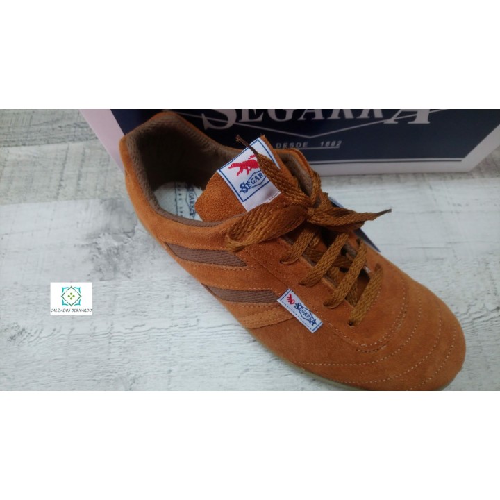 Croûte de cuir marron Segarra sportive