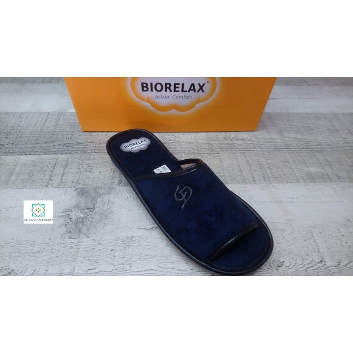 Biorelax azul o camel talon y puntera descubierta