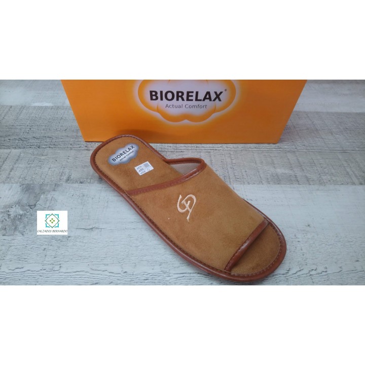 Biorelax azul o camel talon y puntera descubierta