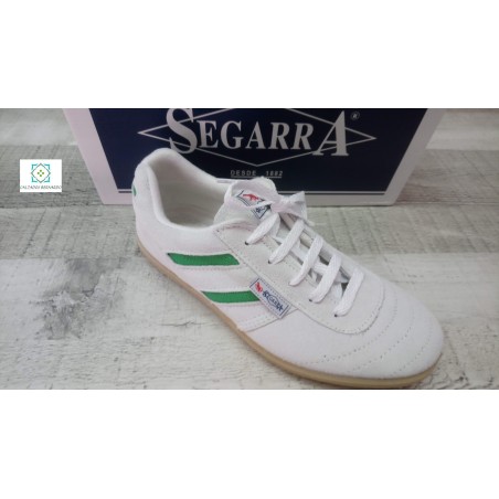 Deportivo segarra blanco piel serraje