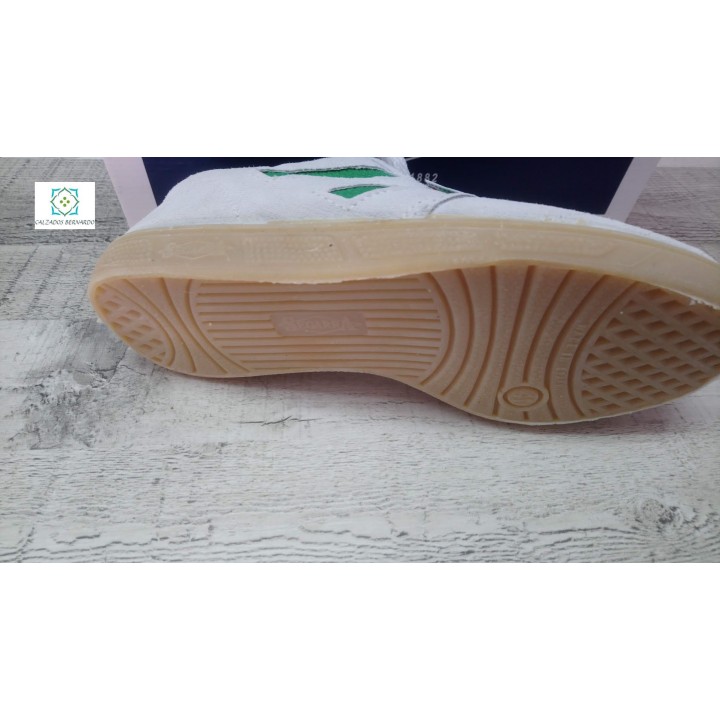 Deportivo segarra blamco piel serraje