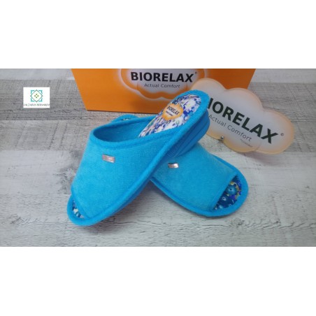 Biorelax rizo cuña turquesa