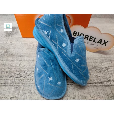 Biorelax cuña talon cerrado star indigo