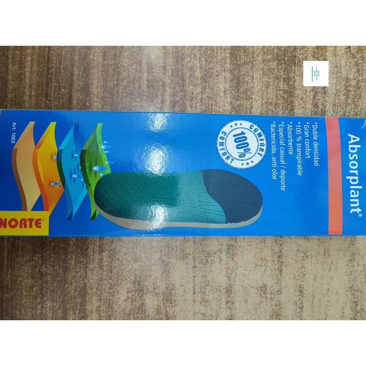 Plantilla absorplant