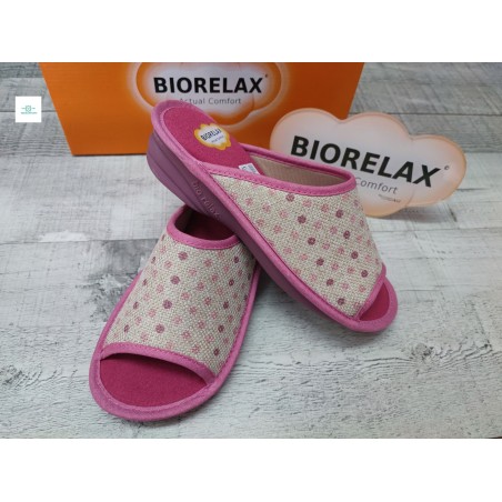 Biorelax Bianca topos salmón cuña 36 al 41