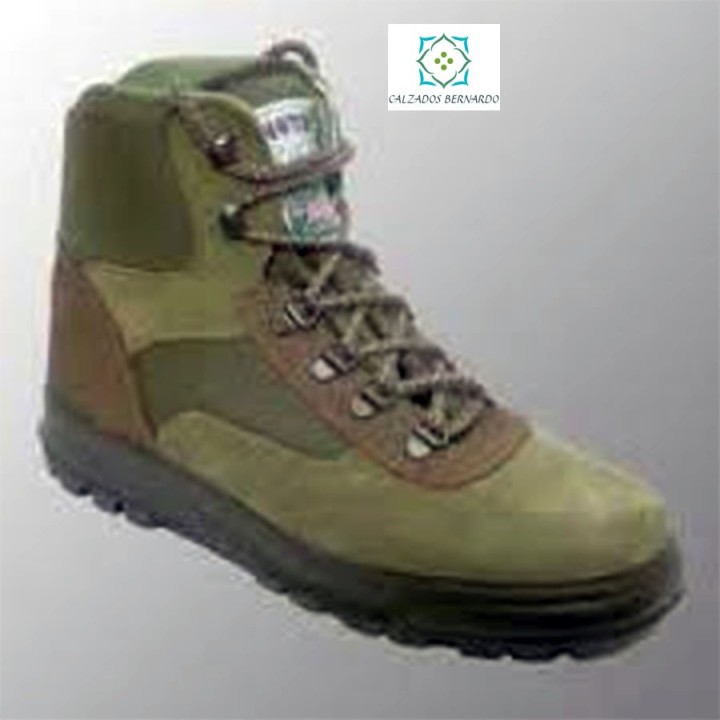 Bota trekking cazador notton verde