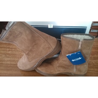 Bota segarra piel serraje cremallera