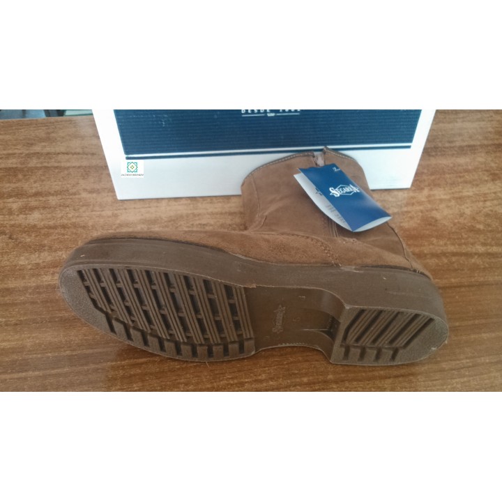 Bota segarra piel serraje cremallera