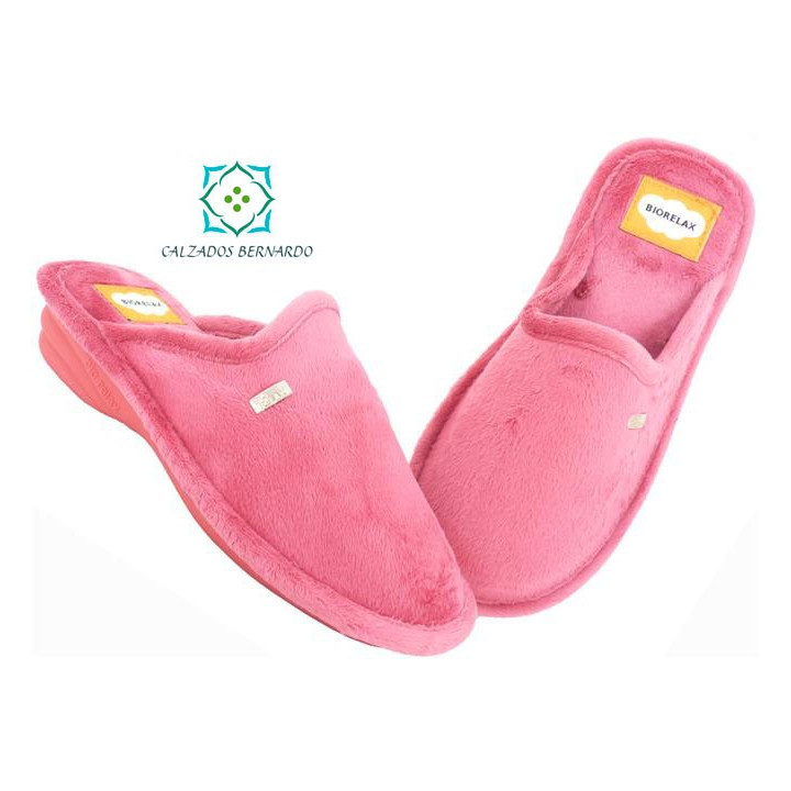 Zapatilla biorelax cuña marino,beig,salmon o Fuxia 1867 cuña