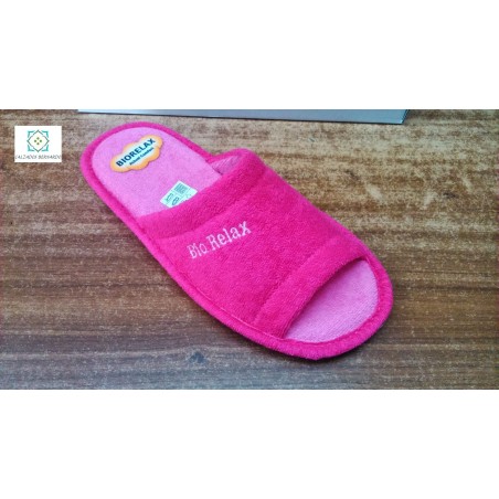 Biorelax rizos fuxia talon y puntera