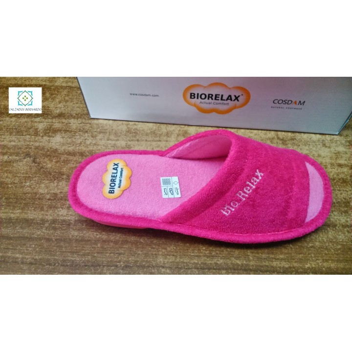 Biorelax calcanhar fúcsia e cachos de dedo