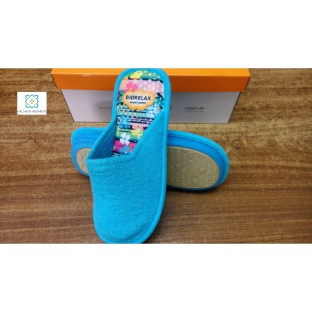 Biorelax cuña rizo turquesa