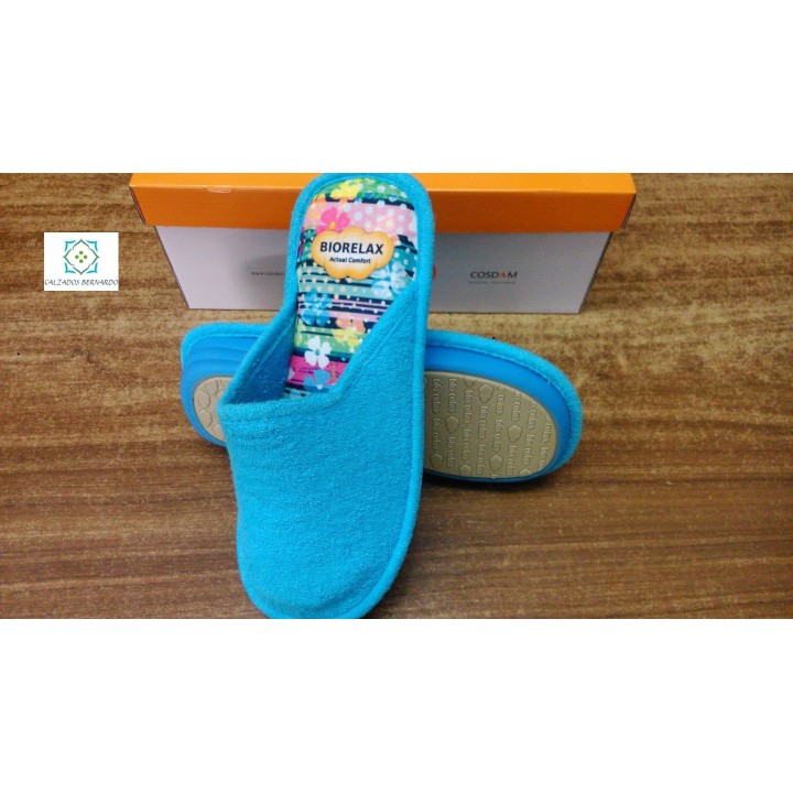 Biorelax cuña rizo turquesa