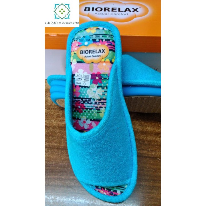 Biorelax rizo cuña turquesa