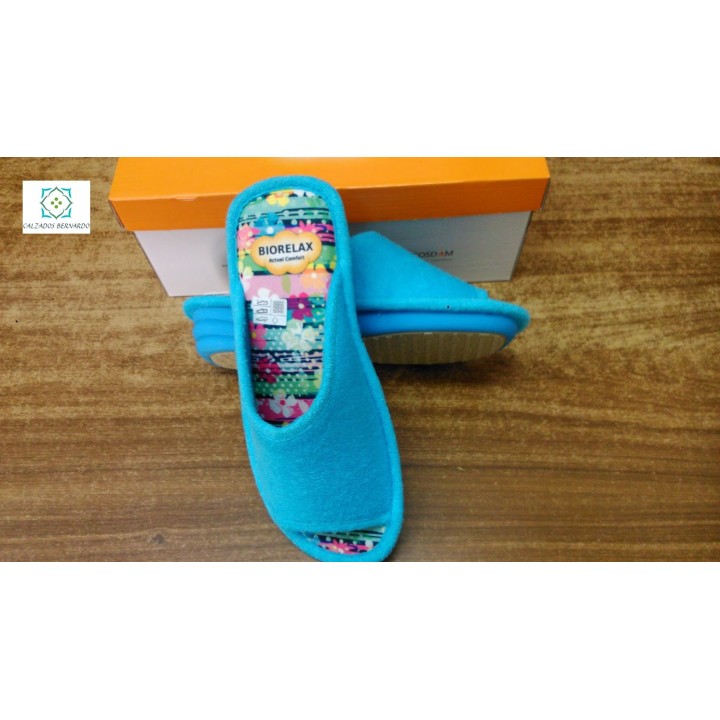 Biorelax rizo cuña turquesa