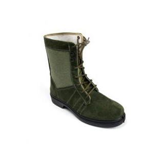 Botte haute chasseur grise