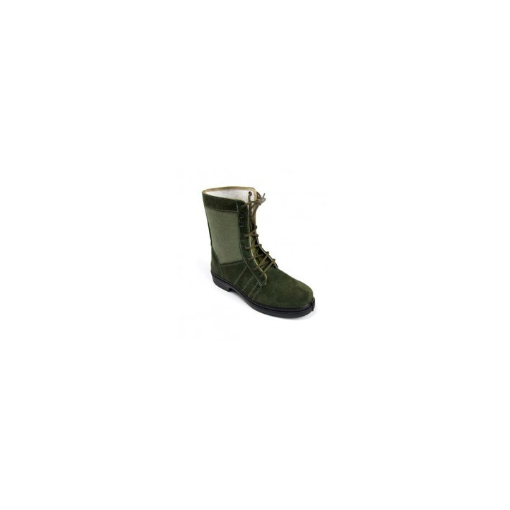 High boot green hunter gray